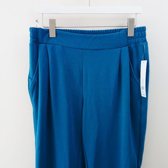 Weekend Routine Women's Dark teal Fleece Sweatpants (M) NWT! - Picture 2 of 8